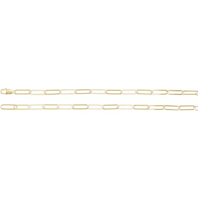 6.2 mm Paperclip-Style Chain