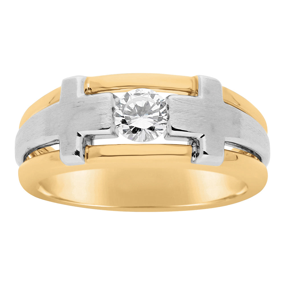 0.5 CT Round Diamond Solitaire Ring