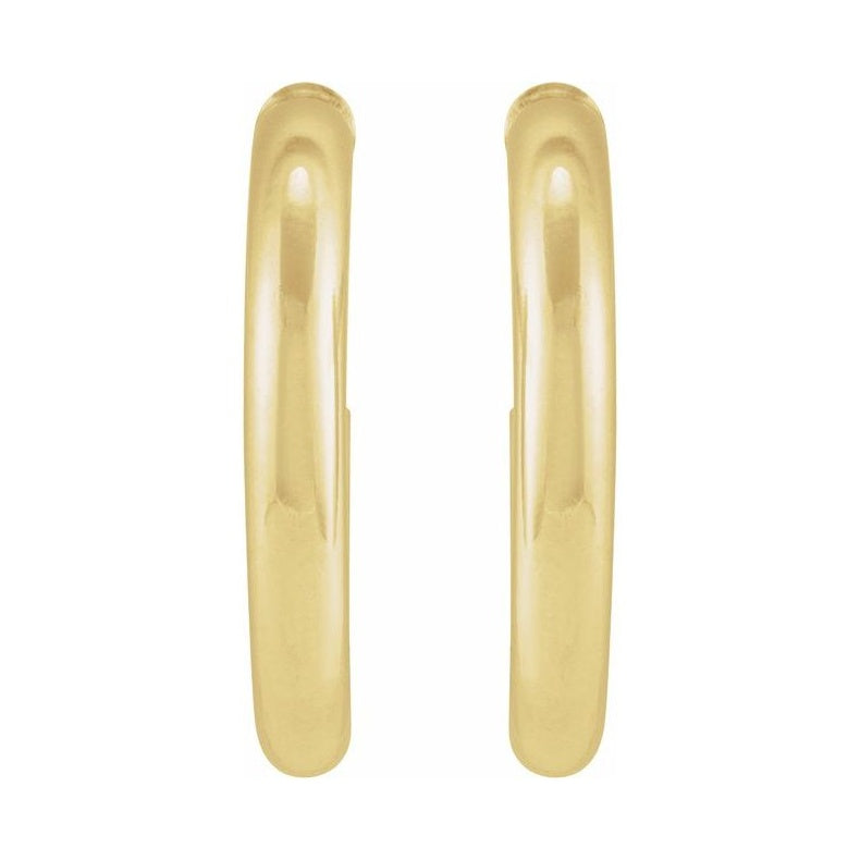 Tube Hoop Earrings
