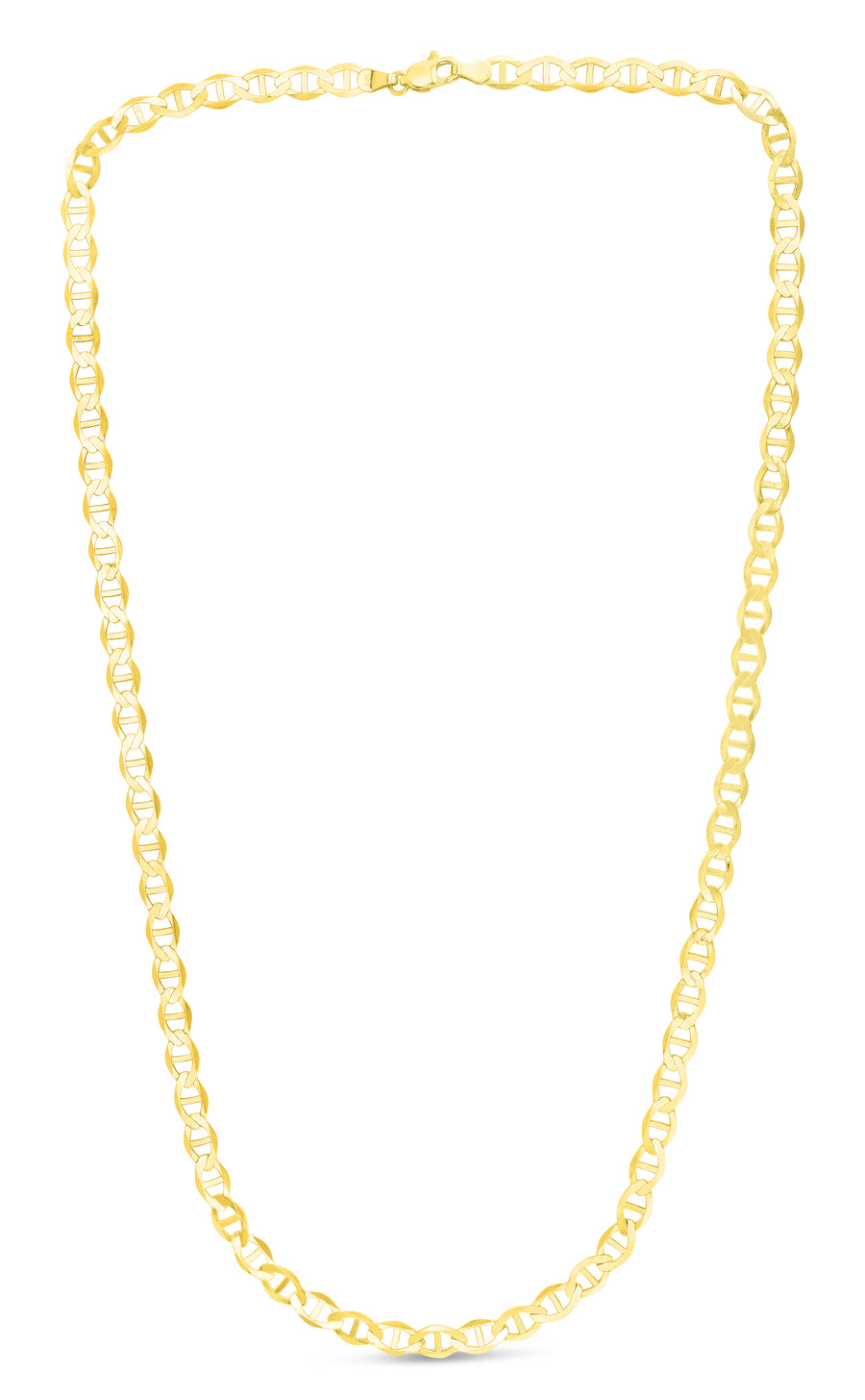10K Gold 5.5mm Mariner Chain