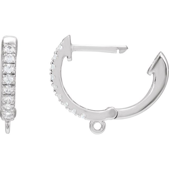 Accented Hoop Earring Top