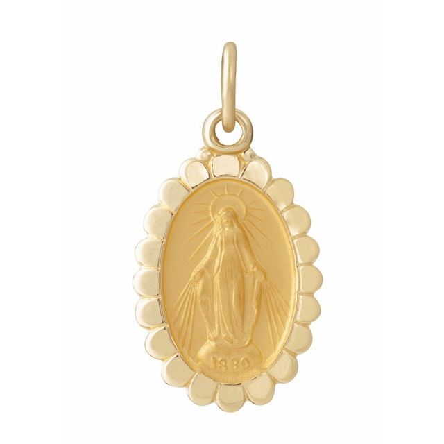 Oval Miraculous Medal