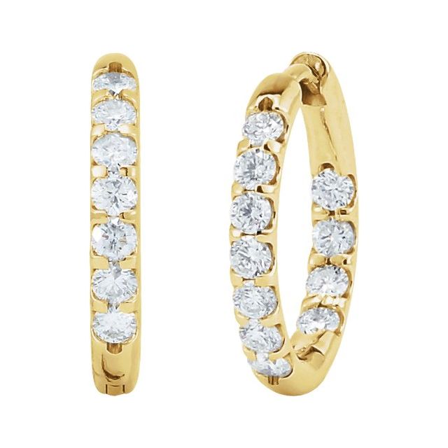 Inside-Outside Hoop Earrings