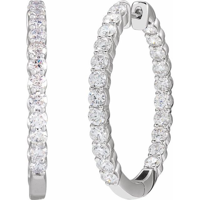 Inside-Outside Hoop Earrings