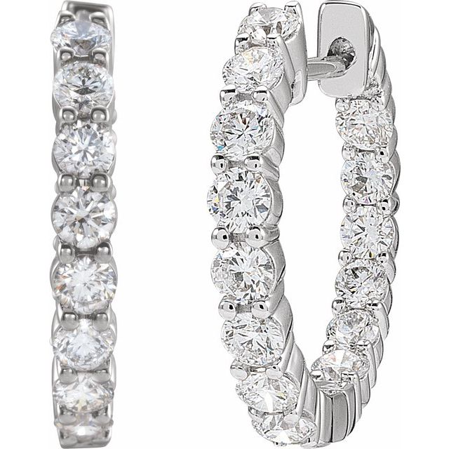 Inside-Outside Hoop Earrings