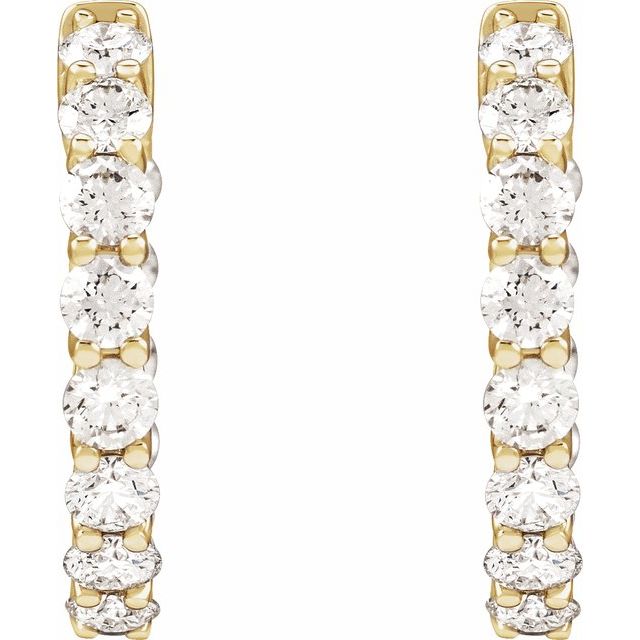 Inside-Outside Hoop Earrings