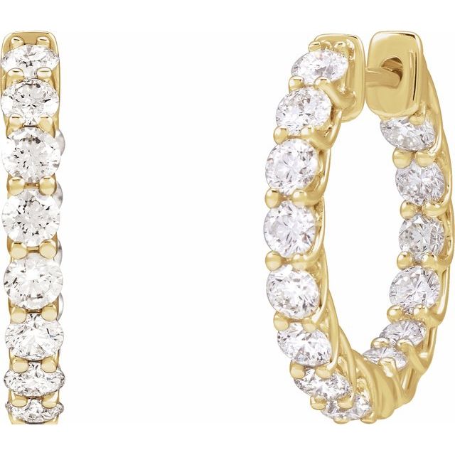 Inside-Outside Hoop Earrings