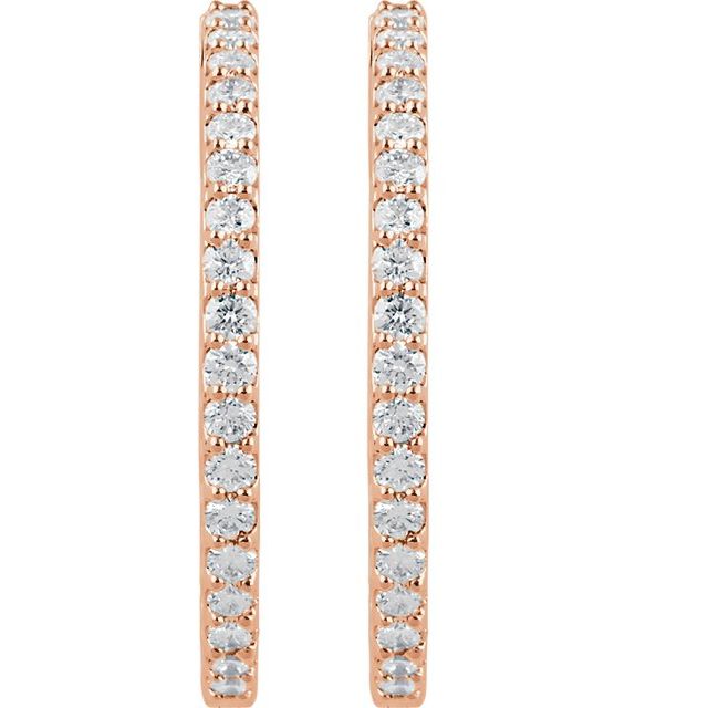 Inside-Outside Hoop Earrings