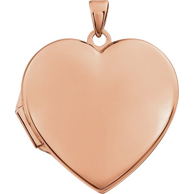Engravable Heart Locket