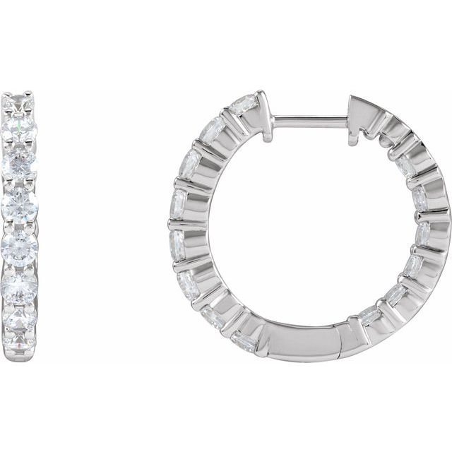 Inside-Outside Hoop Earrings
