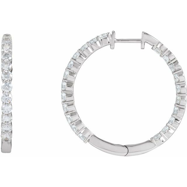 Inside-Outside Hoop Earrings