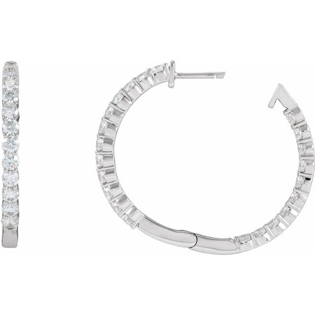 Inside-Outside Hoop Earrings