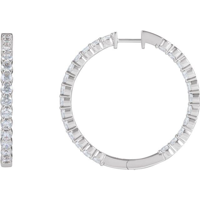 Inside-Outside Hoop Earrings