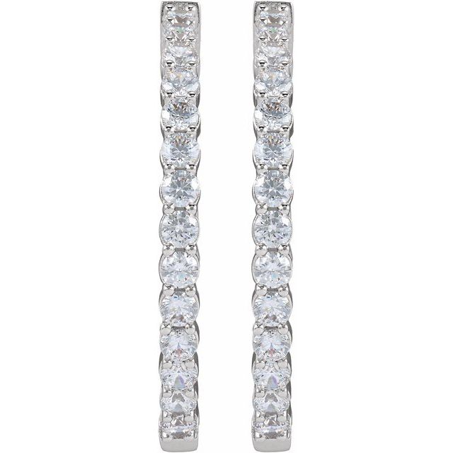 Inside-Outside Hoop Earrings