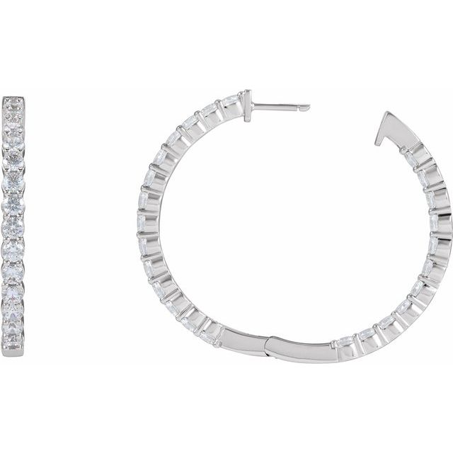 Inside-Outside Hoop Earrings