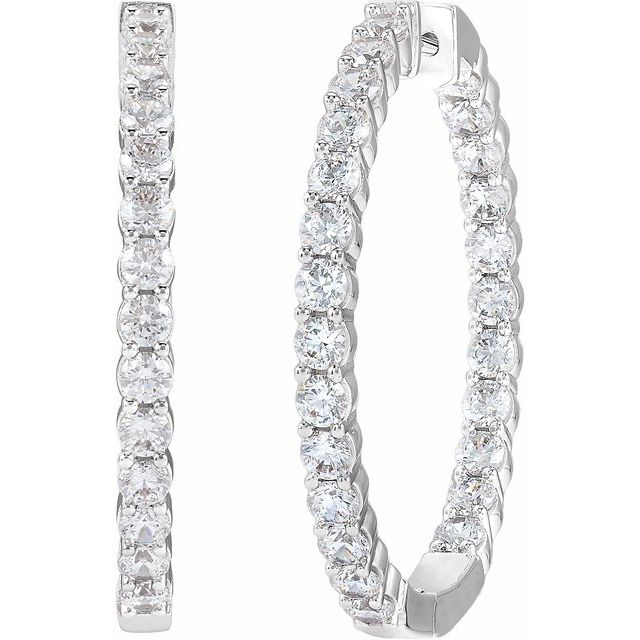 Inside-Outside Hoop Earrings