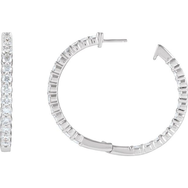 Inside-Outside Hoop Earrings