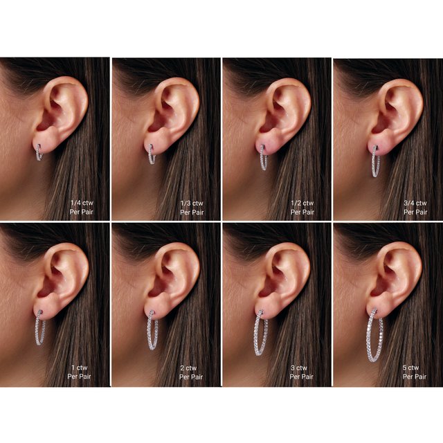 Inside-Outside Hoop Earrings