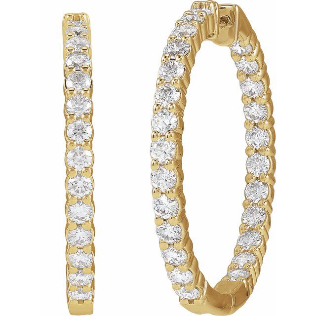 Inside-Outside Hoop Earrings