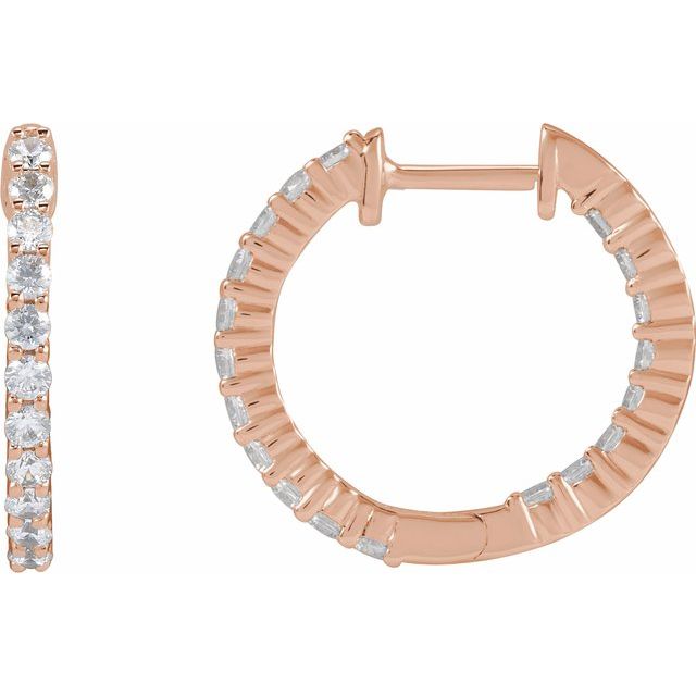 Inside-Outside Hoop Earrings