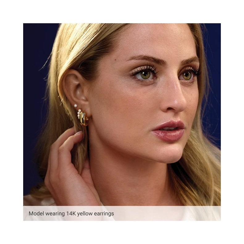 Electroform Hoop Earrings