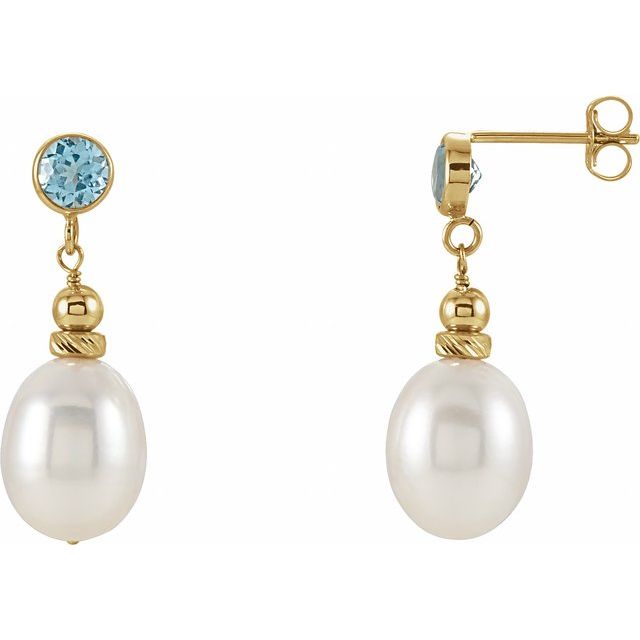 Accented Pearl Earrings