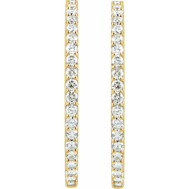 Inside-Outside Hoop Earrings