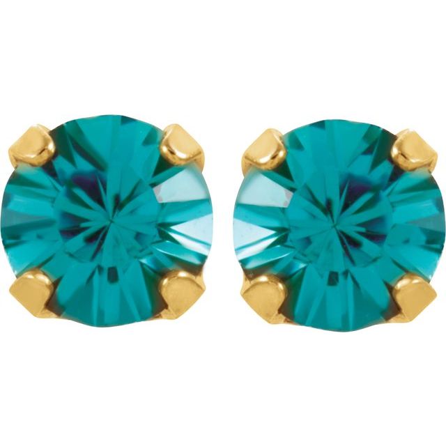 Inverness® Piercing Birthstone Stud Earrings