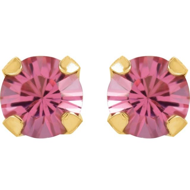 Inverness® Piercing Birthstone Stud Earrings