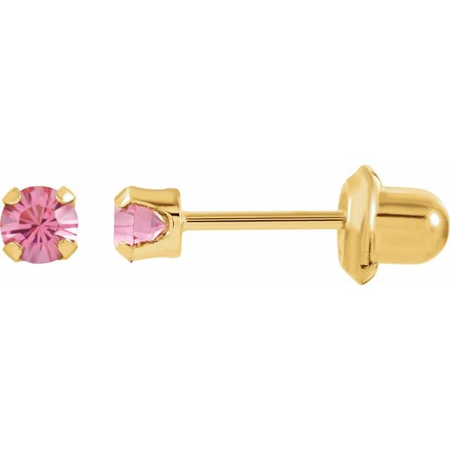 Inverness® Piercing Birthstone Stud Earrings