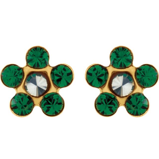 Floral-Inspired Inverness® Piercing Earrings