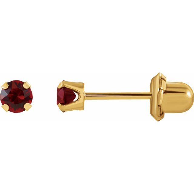 Inverness® Piercing Birthstone Stud Earrings