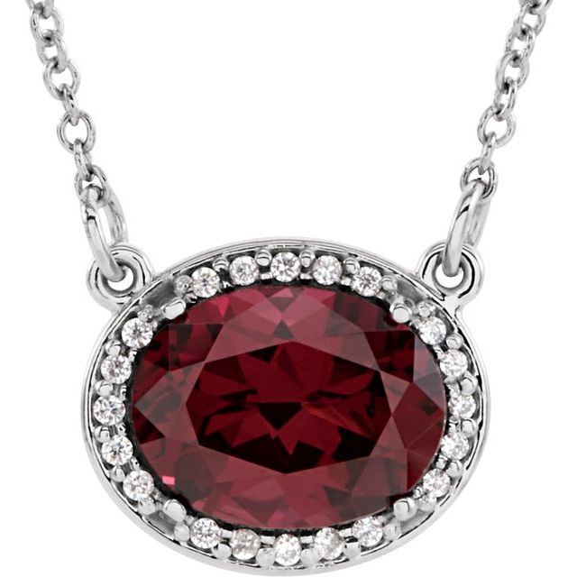 Halo-Style Necklace