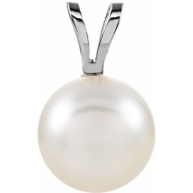 Solitaire Pearl Pendant