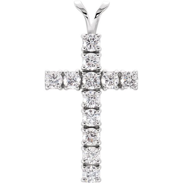 Accented Cross Pendant