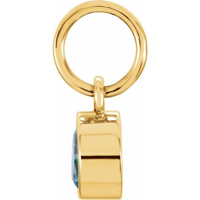 Posh Mommy® Imitation Birthstone Charm/Pendant