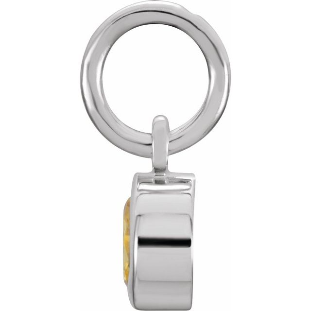 Posh Mommy® Imitation Birthstone Charm/Pendant