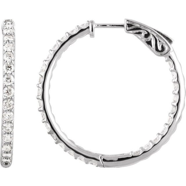 Inside-Outside Hoop Earrings