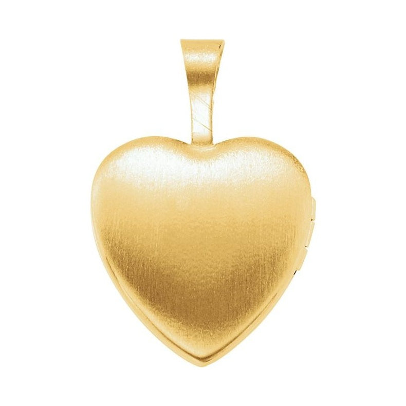 Enamel Roses & Cross Heart Locket