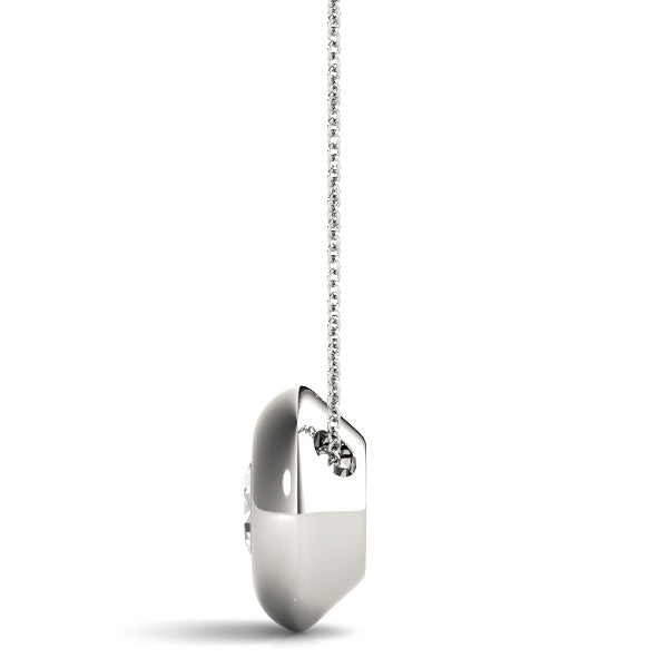 1 CT Lab Diamond Solitaire Pendant