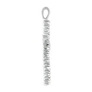 Lab Diamond Religious Cross Pendant