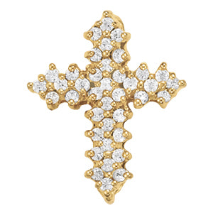 Diamond Religious Cross Pendant