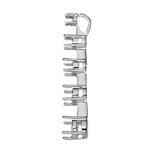 14K Gold Lab Diamond Journey Pendant