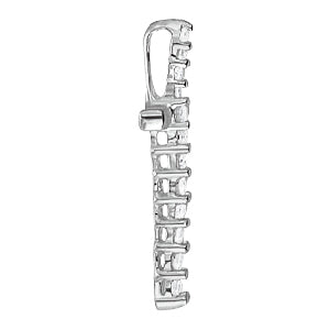 Lab Diamond Religious Cross Pendant