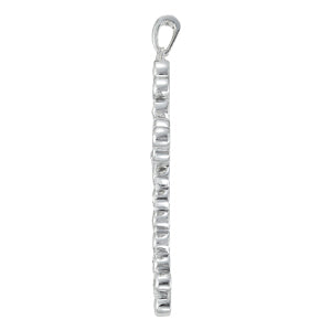 Lab Diamond Religious Cross Pendant