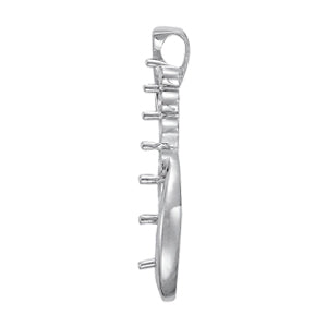 Multi-Stone Lab Diamond Journey Pendant