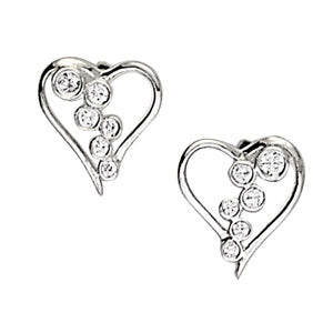 Lab Diamond Round Brilliant Earrings