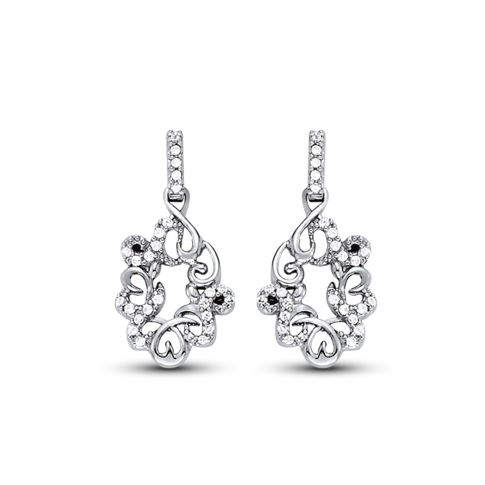 Lab Diamond Fashion Earrings