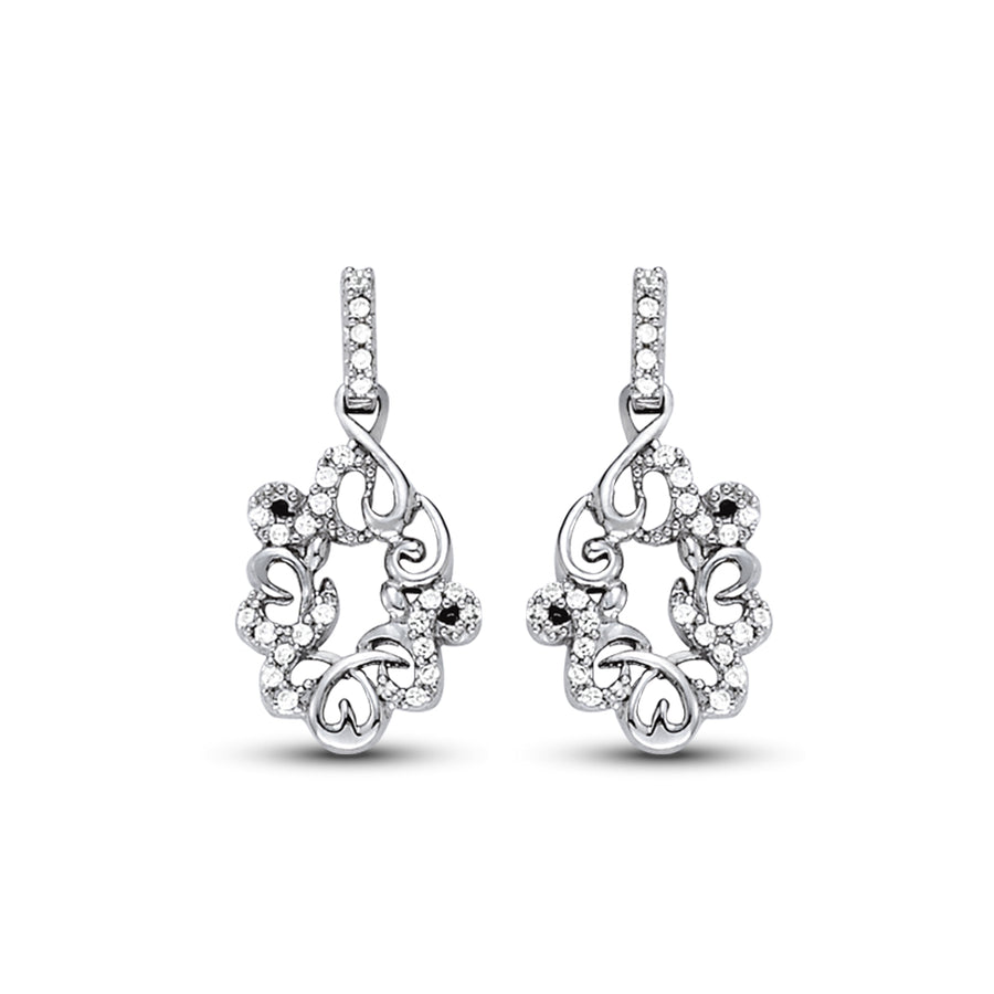 Lab Diamond Fashion Earrings