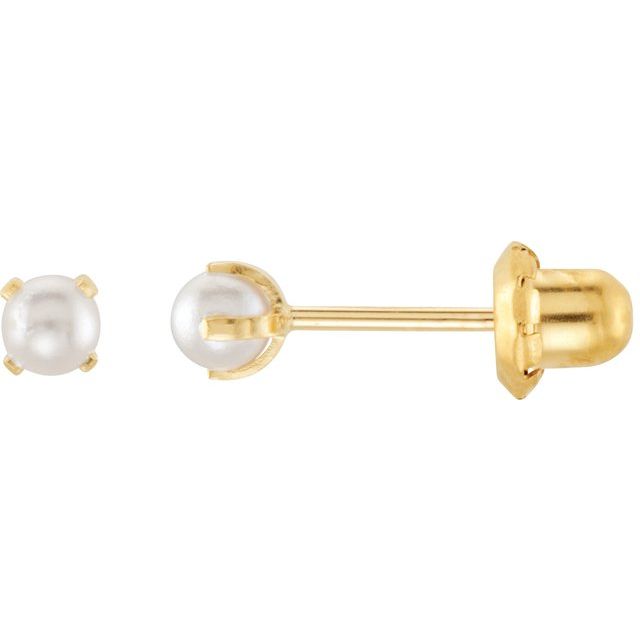 Imitation Pearl Inverness® Piercing Earrings